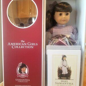 American Girl 18" Samantha 35th Special Edition Birthday Doll & Accessories NEW!
